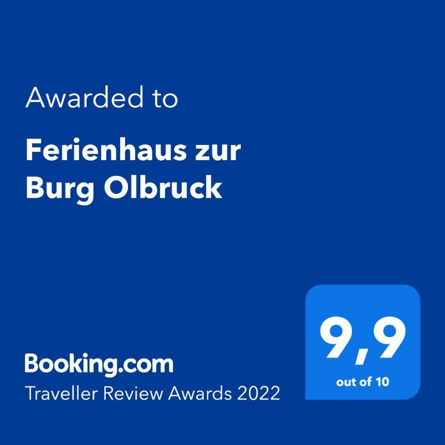 Ferienhaus zur Burg Olbruck Hain  Exterior foto